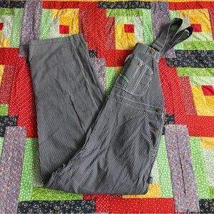 Vintage stripped Key overalls